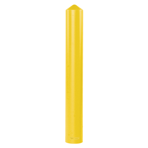 Enveloppe lisse pour butoir, 4" dia. x 56" l, Jaune Helyx Safety & Industrial Supplies