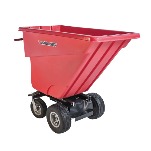 Motorized Tilt Truck, 13,5 pi³ Capacity, 45" H x 27" W x 68" D Helyx Safety & Industrial Supplies