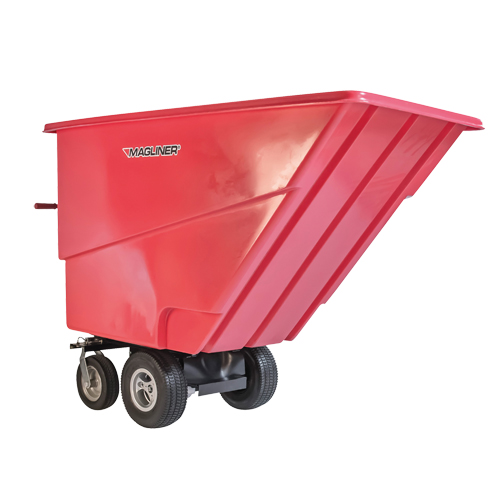 Motorized Tilt Truck, 27 pi³ Capacity, 51" H x 81" W x 33" D Helyx Safety & Industrial Supplies