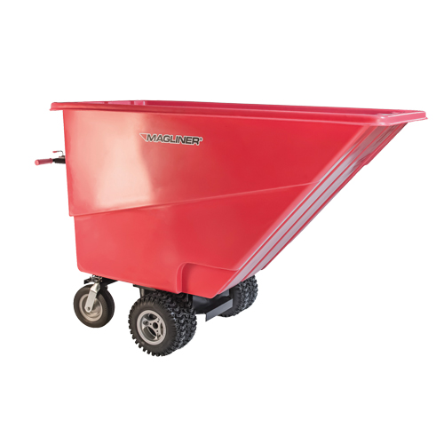 Motorized Tilt Truck, 27 pi³ Capacity, 51" H x 81" W x 33" D Helyx Safety & Industrial Supplies