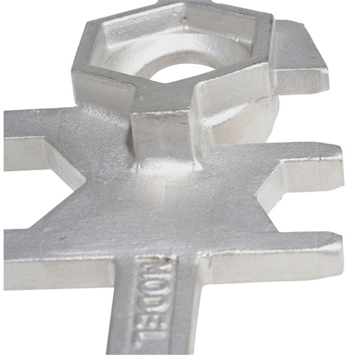 Drum Wrench, 3/4"/2" Opening, 9-1/2" Handle, Stainless Steel Helyx Safety & Industrial Supplies