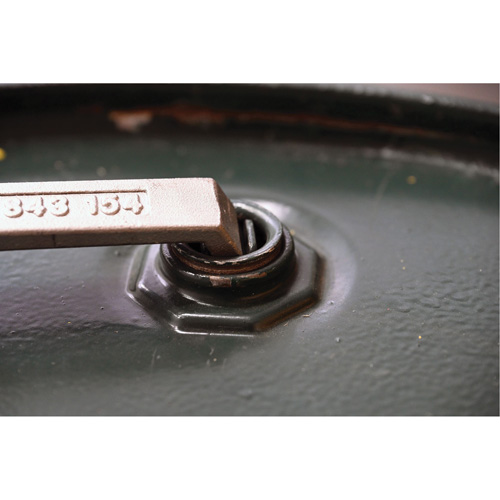 Drum Wrench, 3/4"/2" Opening, 9-1/2" Handle, Stainless Steel Helyx Safety & Industrial Supplies