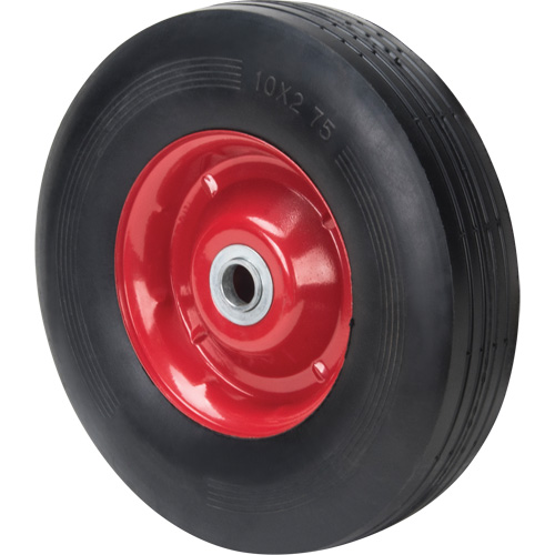Roue semi-pneumatique, 10" (254 mm), Capacit&eacute; de 200 lb Helyx Safety & Industrial Supplies