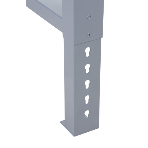 Industrial Duty Leg for Workbench, Steel, 24" D x 34" H, Single Helyx Safety & Industrial Supplies