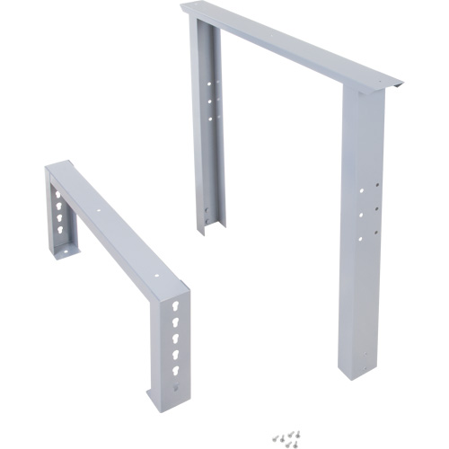 Industrial Duty Leg for Workbench, Steel, 30" D x 34" H, Single Helyx Safety & Industrial Supplies