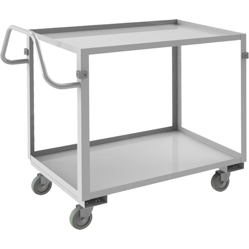 Chariot avec tablettes de calibre industriel, 2 Tiers, 22-1/2" la x 36-1/2" h x 42-7/16" p, Capacit&eacute; 600 lb Helyx Safety & Industrial Supplies