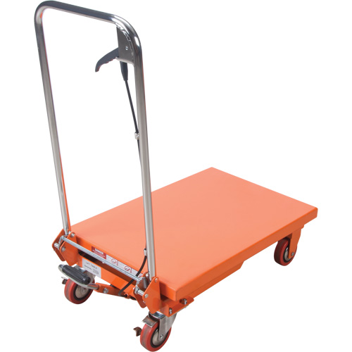 Hydraulic Scissor Lift Table, 27-1/2" L x 17-3/4" W, Steel, 330 lbs. Capacity Helyx Safety & Industrial Supplies
