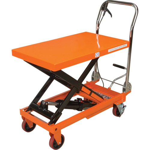 Table &eacute;l&eacute;vatrice &agrave; ciseaux hydraulique, 32" lo x 19-3/4" la, Acier, Capacit&eacute; 660 lb Helyx Safety & Industrial Supplies