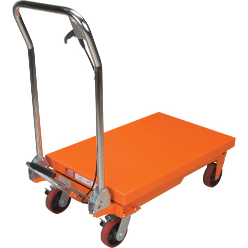 Table &eacute;l&eacute;vatrice &agrave; ciseaux hydraulique, 32" lo x 19-3/4" la, Acier, Capacit&eacute; 660 lb Helyx Safety & Industrial Supplies