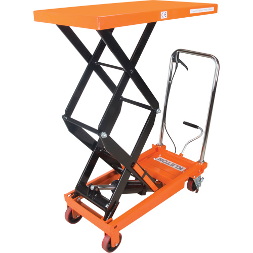 Hydraulic Scissor Lift Table, 35-3/4" L x 19-3/4" W, Steel, 770 lbs. Capacity Helyx Safety & Industrial Supplies
