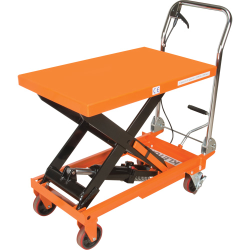 Table &eacute;l&eacute;vatrice &agrave; ciseaux hydraulique, 32" lo x 19-3/4" la, Acier, Capacit&eacute; 1100 lb Helyx Safety & Industrial Supplies