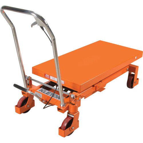 Hydraulic Scissor Lift Table, 40" L x 20 " W, Steel, 2200 lbs. Capacity Helyx Safety & Industrial Supplies