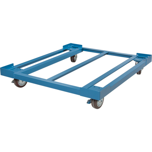 Pallet Dolly, 48.5" W x 43" D x 8" H, 3000 lbs. Capacity Helyx Safety & Industrial Supplies