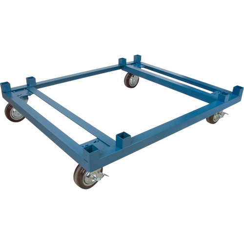 Socle roulant pour contenant ouvert en maille, 40,5" la x 34-1/2" p x 10" h, Capacit&eacute; de 3000 lb Helyx Safety & Industrial Supplies