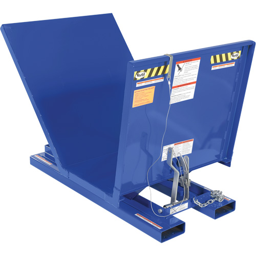 Tr&eacute;mie &agrave; parois ouvrantes, Acier, 1 vg³, Bleu Helyx Safety & Industrial Supplies