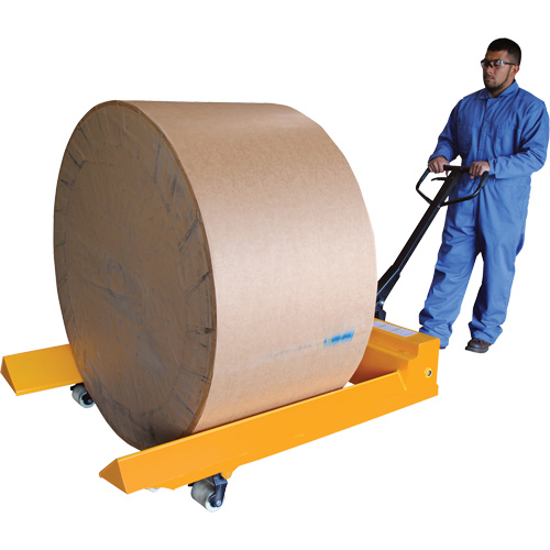 Roll Pallet Truck, Steel, 48" L x 7.5" W, 4000 lbs. Capacity Helyx Safety & Industrial Supplies