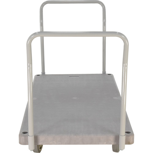 Chariot &agrave; plateforme en plastique robuste, 60" lo x 30" la, 3000 lb cap, Roues Polyur&eacute;thane Helyx Safety & Industrial Supplies