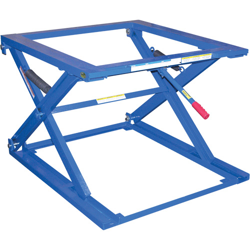 Adjustable Pallet Stand, 42-1/2" L x 40" W, 5000 lbs. Cap. Helyx Safety & Industrial Supplies