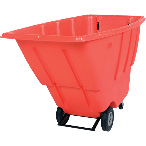 Tilt Truck, Polyethylene, 0.5 cu. yd., 450 lbs. Load Capacity Helyx Safety & Industrial Supplies