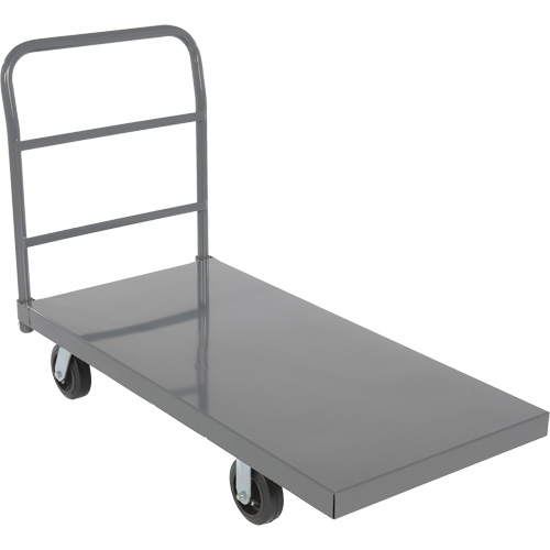 Platform Truck, 48" L x 24" W, 2000 lbs. Capacity, Rubber Casters Helyx Safety & Industrial Supplies