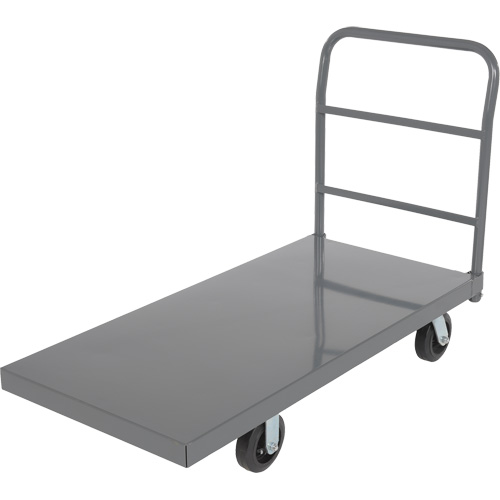 Platform Truck, 48" L x 24" W, 2000 lbs. Capacity, Rubber Casters Helyx Safety & Industrial Supplies