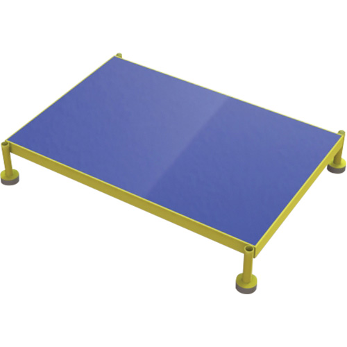Plateforme de travail en une &eacute;tape &agrave; hauteur r&eacute;glable, 24" la x 36" pr, Capacit&eacute; de 800 lb, Enti&egrave;rement soud&eacute; Helyx Safety & Industrial Supplies