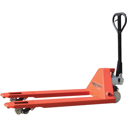 Eco Heavy-Duty Pallet Truck, Steel, 48" L x 27" W, 11000 lbs. Capacity Helyx Safety & Industrial Supplies