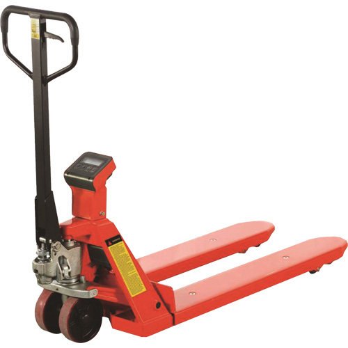 Eco Weigh-Scale Pallet Truck, 48" L x 27" W, 4400 lbs. Cap. Helyx Safety & Industrial Supplies