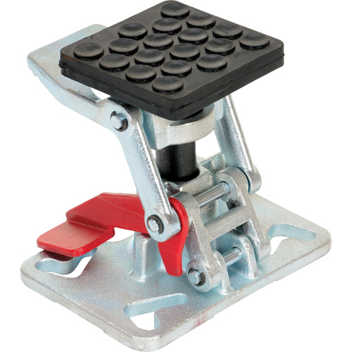 Verrou de plancher &agrave; hauteur ajustable pour service intense, 8" Hauteur rallong&eacute;e, 5-1/2" Hauteur r&eacute;tract&eacute;e, Acier Helyx Safety & Industrial Supplies