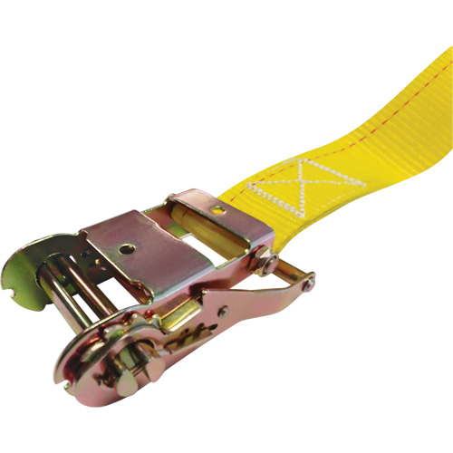Ratchet Strap, E-Track System, 2" W x 12' L, 1333 lbs. (605 kg) Working Load Limit Helyx Safety & Industrial Supplies