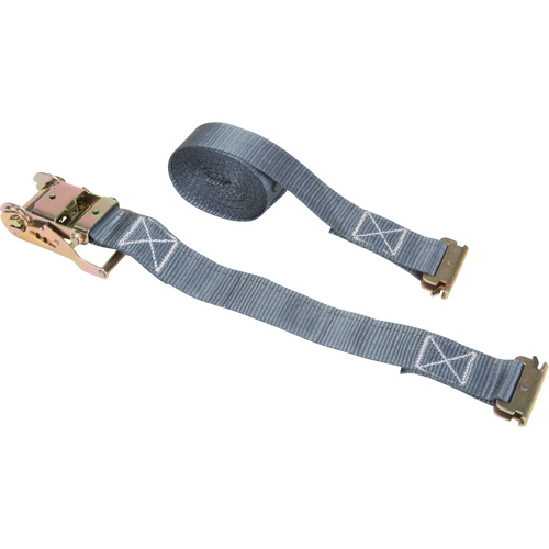 Ratchet Strap, E-Track System, 2" W x 16' L, 1333 lbs. (605 kg) Working Load Limit Helyx Safety & Industrial Supplies