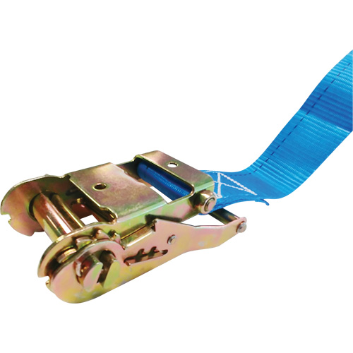 Ratchet Strap, E-Track System, 2" W x 20' L, 1333 lbs. (605 kg) Working Load Limit Helyx Safety & Industrial Supplies