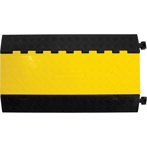 Protecteur de c&acirc;ble de s&eacute;rie moyenne Powerhouse, 5 canaux, 36" lo x 19,63" la x 2,25" h Helyx Safety & Industrial Supplies