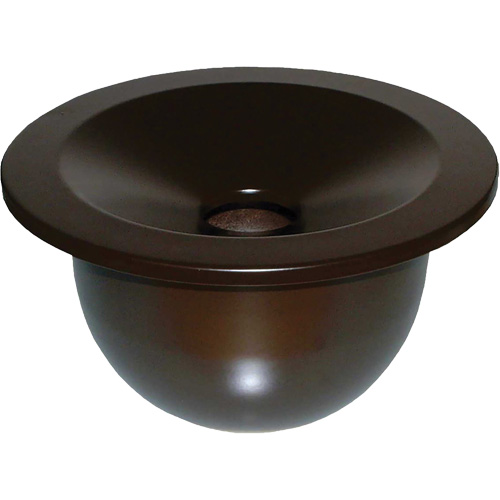 Cendrier pour couvercle en d&ocirc;me de contenant Landmark Series Helyx Safety & Industrial Supplies