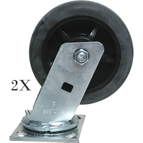 Platform Truck Swivel Casters Helyx Safety & Industrial Supplies