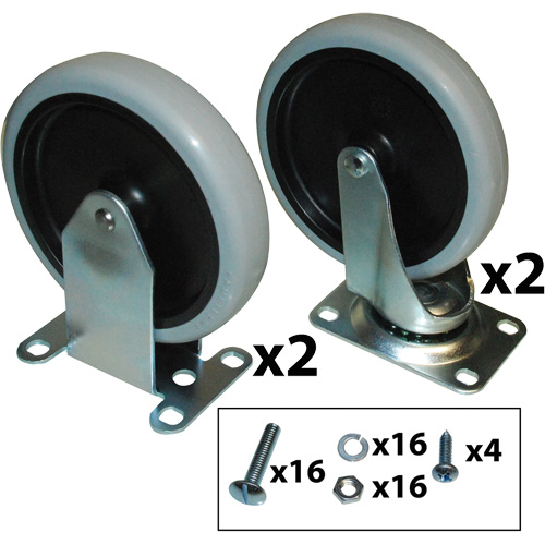 Utility Cart Caster Kit Helyx Safety & Industrial Supplies