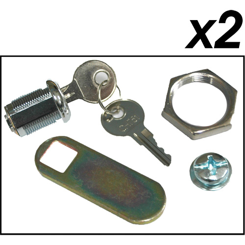Ensemble de verrou et cl&eacute; pour chariot de nettoyage Helyx Safety & Industrial Supplies