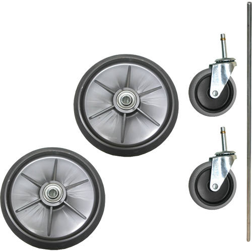 Housekeeping Cart Ball Bearing Wheel & Caster Kit Helyx Safety & Industrial Supplies