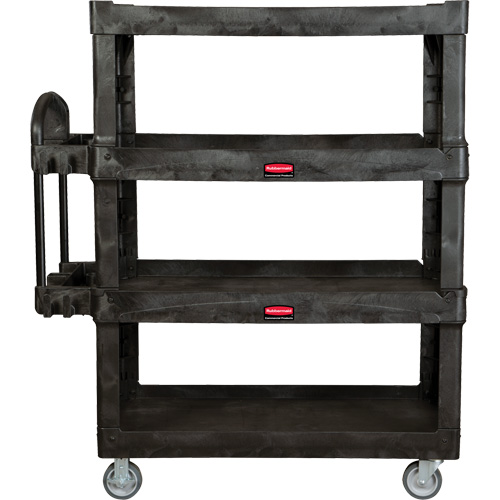 Heavy-Duty Ergo Utility Cart, 4 Tiers, 24-1/4" x 62-2/5" x 54-1/10", 700 lbs. Capacity Helyx Safety & Industrial Supplies