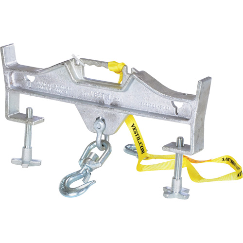 Crochet de levage &agrave; pivot double, Ouverture des fourches 7-1/4" x  2-1/2" Helyx Safety & Industrial Supplies