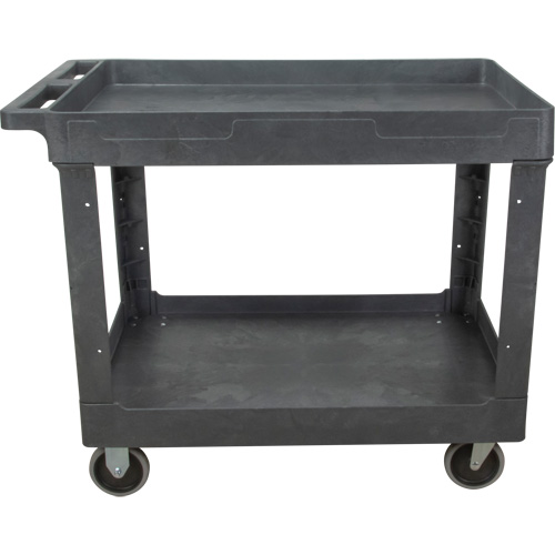 Chariot utilitaire pour l'entretien, 2 tiers, 24-5/8" x 32-1/2" x 40", Capacit&eacute; 550 lb Helyx Safety & Industrial Supplies