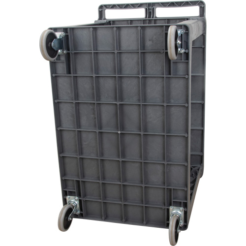 Chariot utilitaire pour l'entretien, 2 tiers, 24-5/8" x 32-1/2" x 40", Capacit&eacute; 550 lb Helyx Safety & Industrial Supplies
