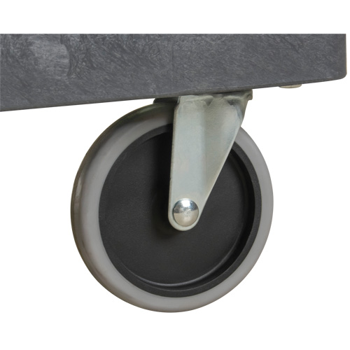 Chariot utilitaire pour l'entretien, 2 tiers, 24-5/8" x 32-1/2" x 40", Capacit&eacute; 550 lb Helyx Safety & Industrial Supplies