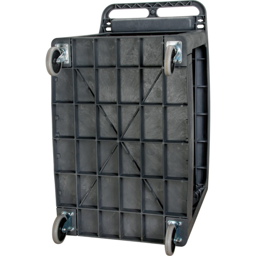 Flat-Shelf Utility Service Cart, 2 Tiers, 25-1/4" x 32-1/4" x 44", 550 lbs. Capacity Helyx Safety & Industrial Supplies