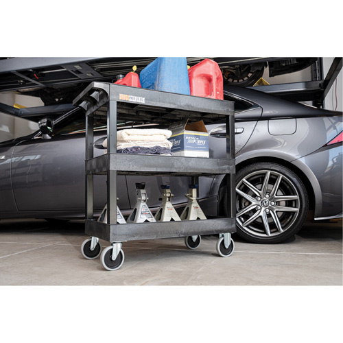 R&acirc;telier mobile, 3 tiers, 35-1/4" x 37-1/4" x 18", Capacit&eacute; 375 lb Helyx Safety & Industrial Supplies