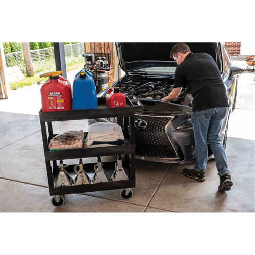 R&acirc;telier mobile, 3 tiers, 35-1/4" x 37-1/4" x 18", Capacit&eacute; 375 lb Helyx Safety & Industrial Supplies
