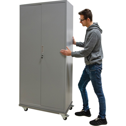 Chariot pour armoire, 18" la x 36" p x 1-3/8" h, Capacit&eacute; de 1000 lb Helyx Safety & Industrial Supplies