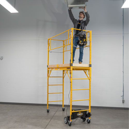Syst&egrave;me de motorisation pour &eacute;chafaudage Climb-N-Go Helyx Safety & Industrial Supplies