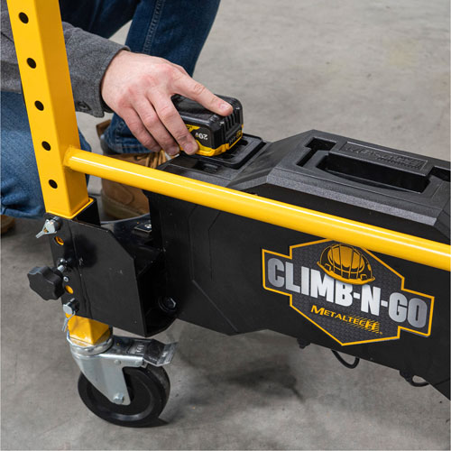 Syst&egrave;me de motorisation pour &eacute;chafaudage Climb-N-Go Helyx Safety & Industrial Supplies