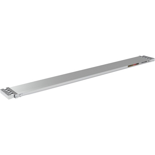Telescoping Work Plank, 204" W x 12" D, 250 lbs. Capacity, Knocked Down Helyx Safety & Industrial Supplies